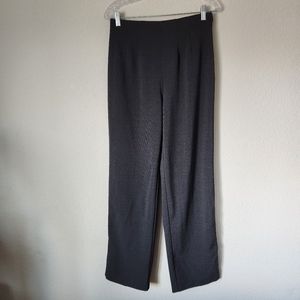 Worthington Stretch Gray Plaid Pant, Size 10